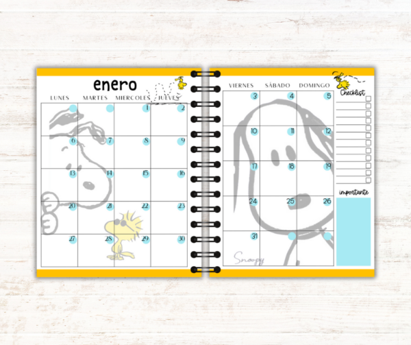 Agenda Snoopy - Imagen 3