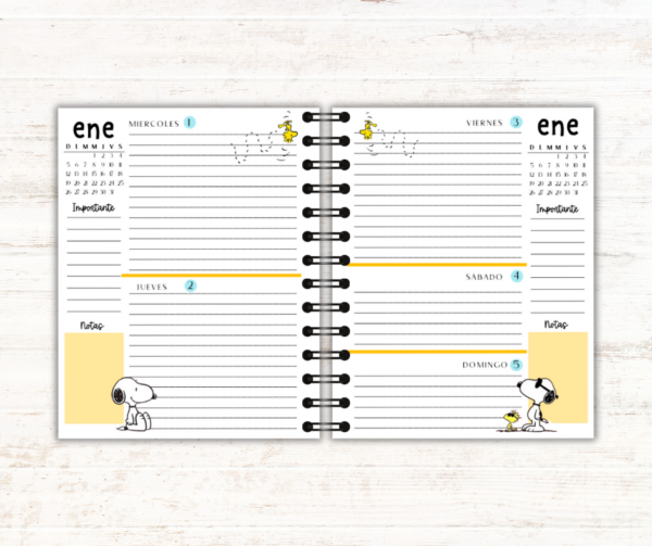 Agenda Snoopy - Imagen 2